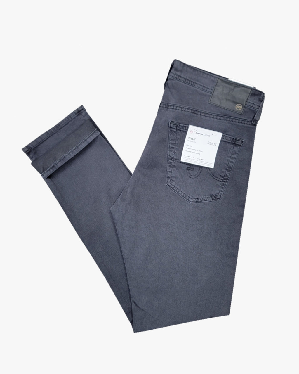 Tellis Modern Slim Leg in Sulfur Gunpowder