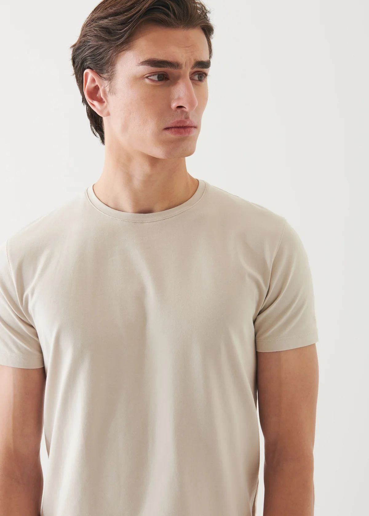 Iconic Pima Cotton Crew Neck in Clay