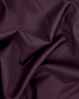 Super 120's Wool Suit in Wine