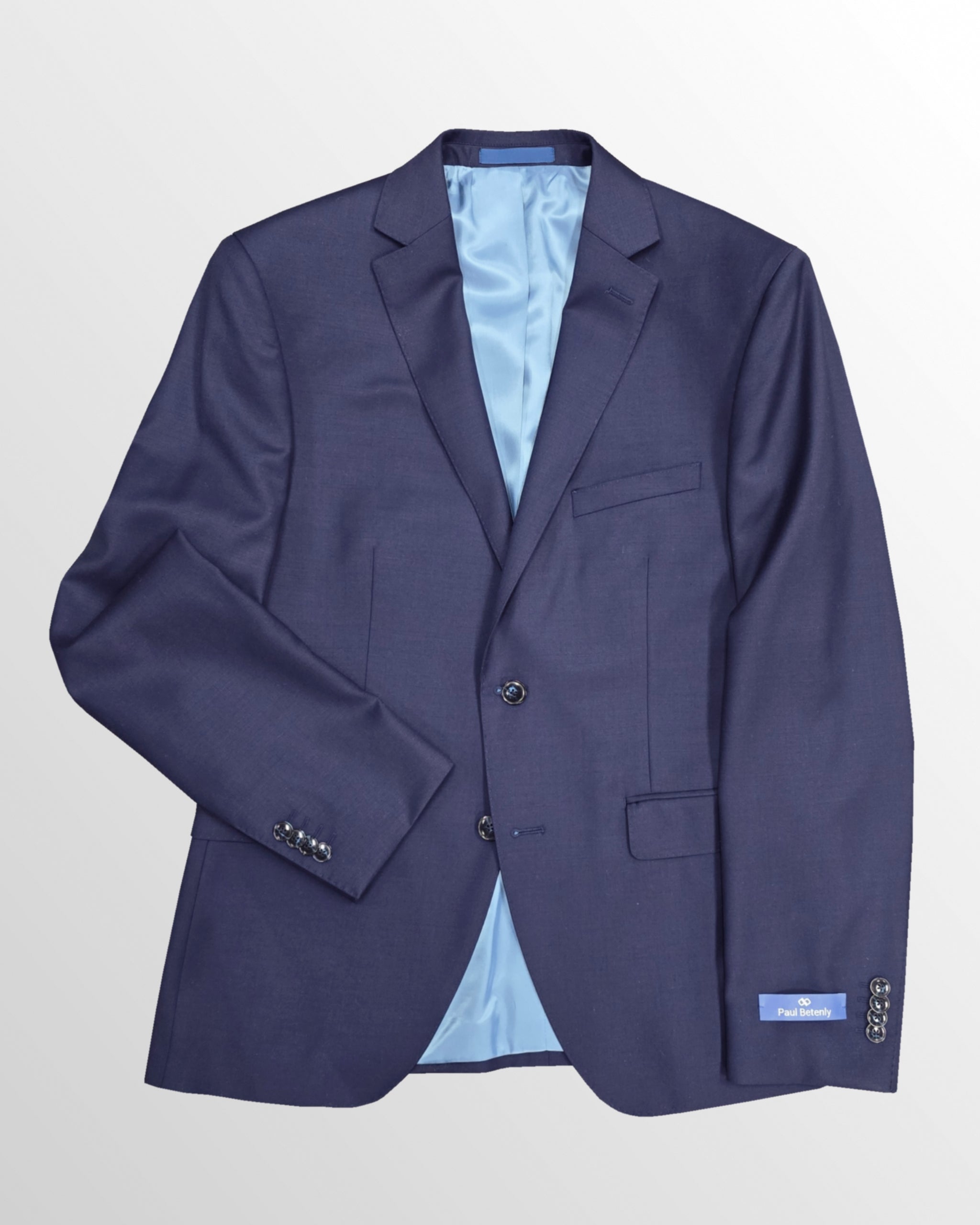 Super 120's Wool Suit in Navy