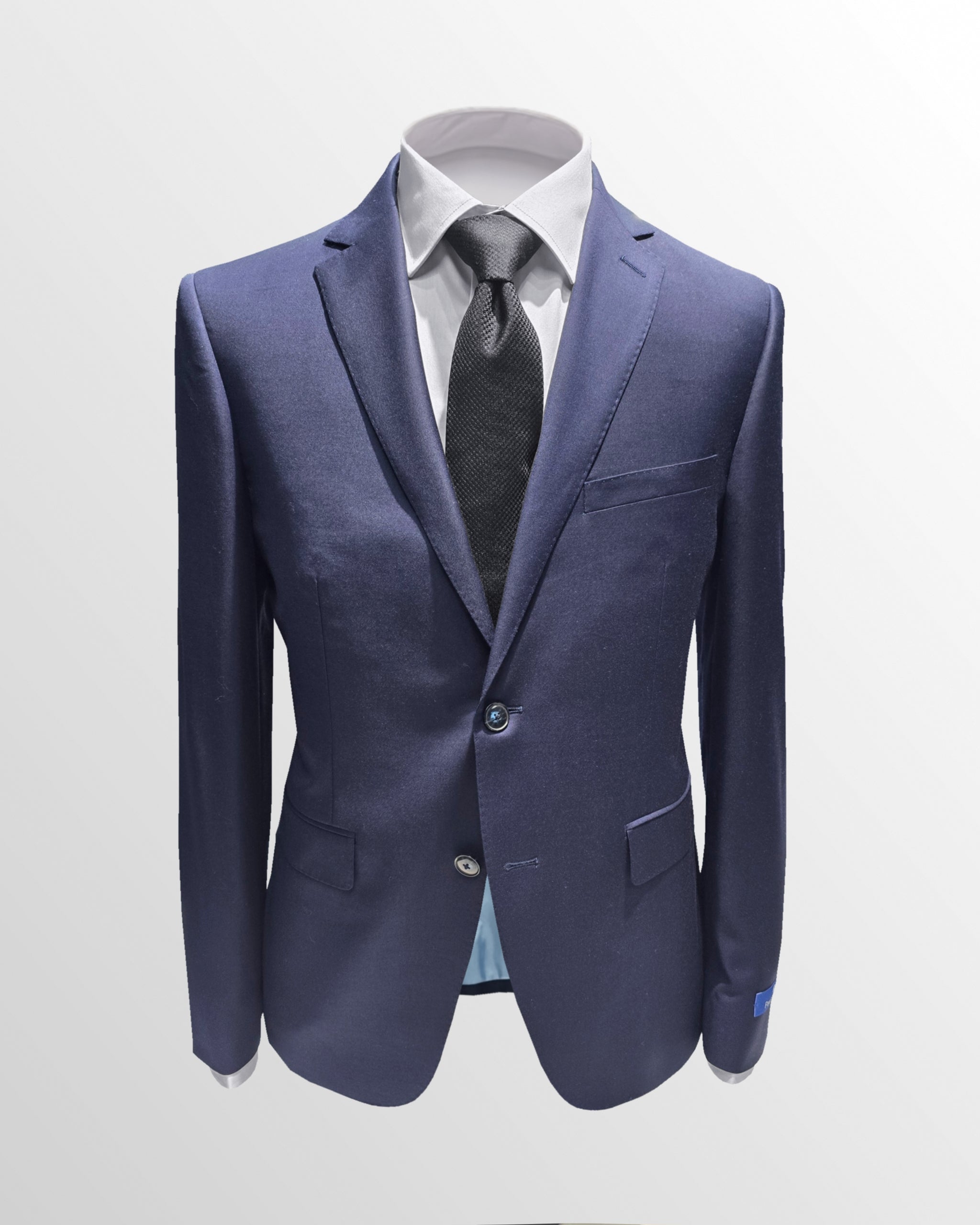 Super 120's Wool Suit in Navy