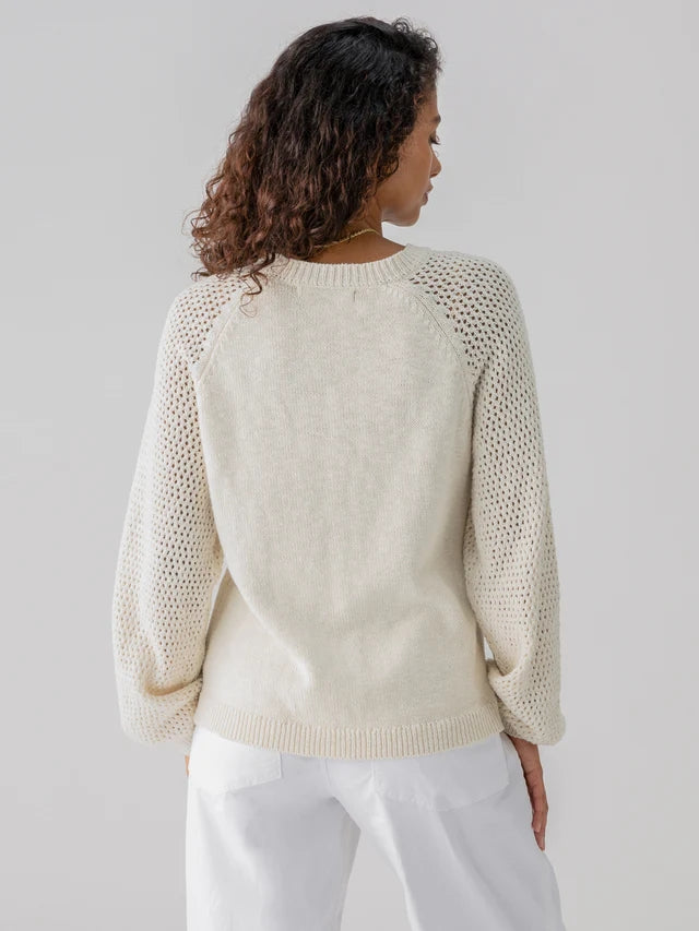 Perfect Moment Sweater in Chalk