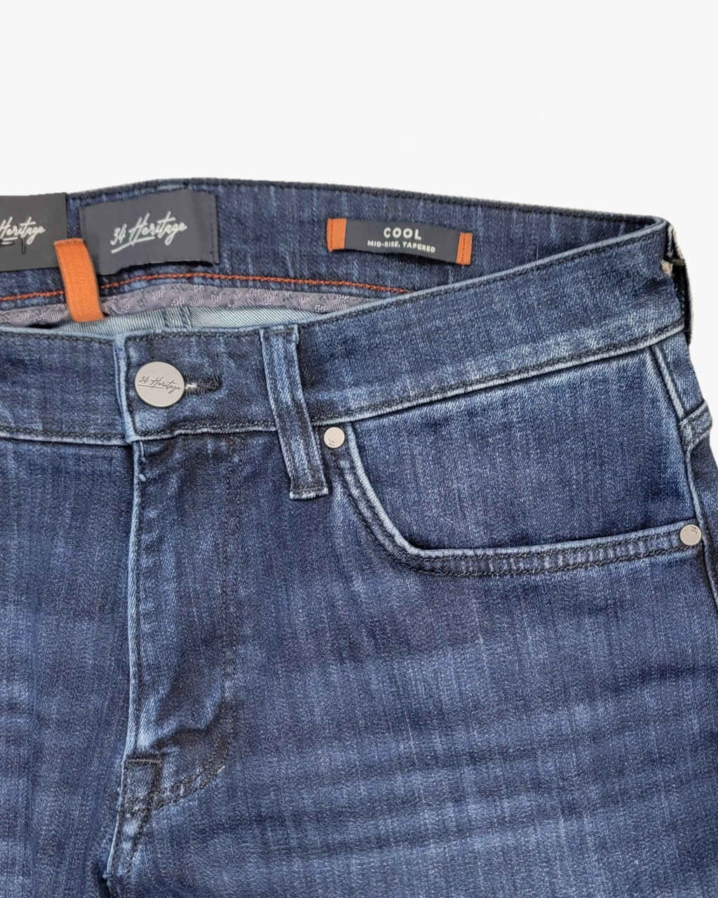 Cool Tapered Leg Jean in Mid Indigo Urban