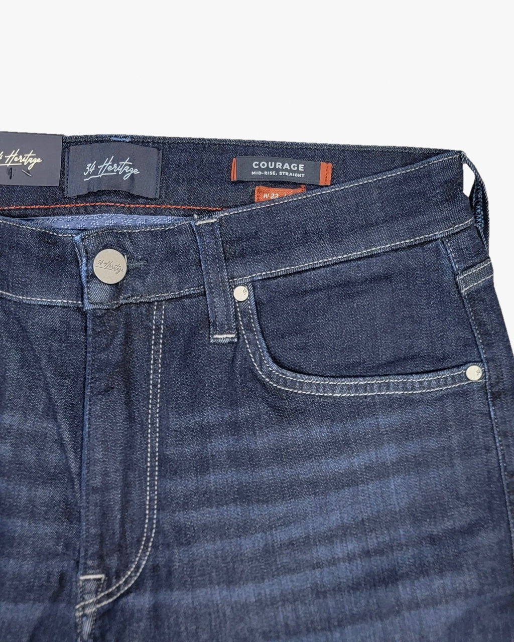 Courage Straight Leg Jean in Deep Refined