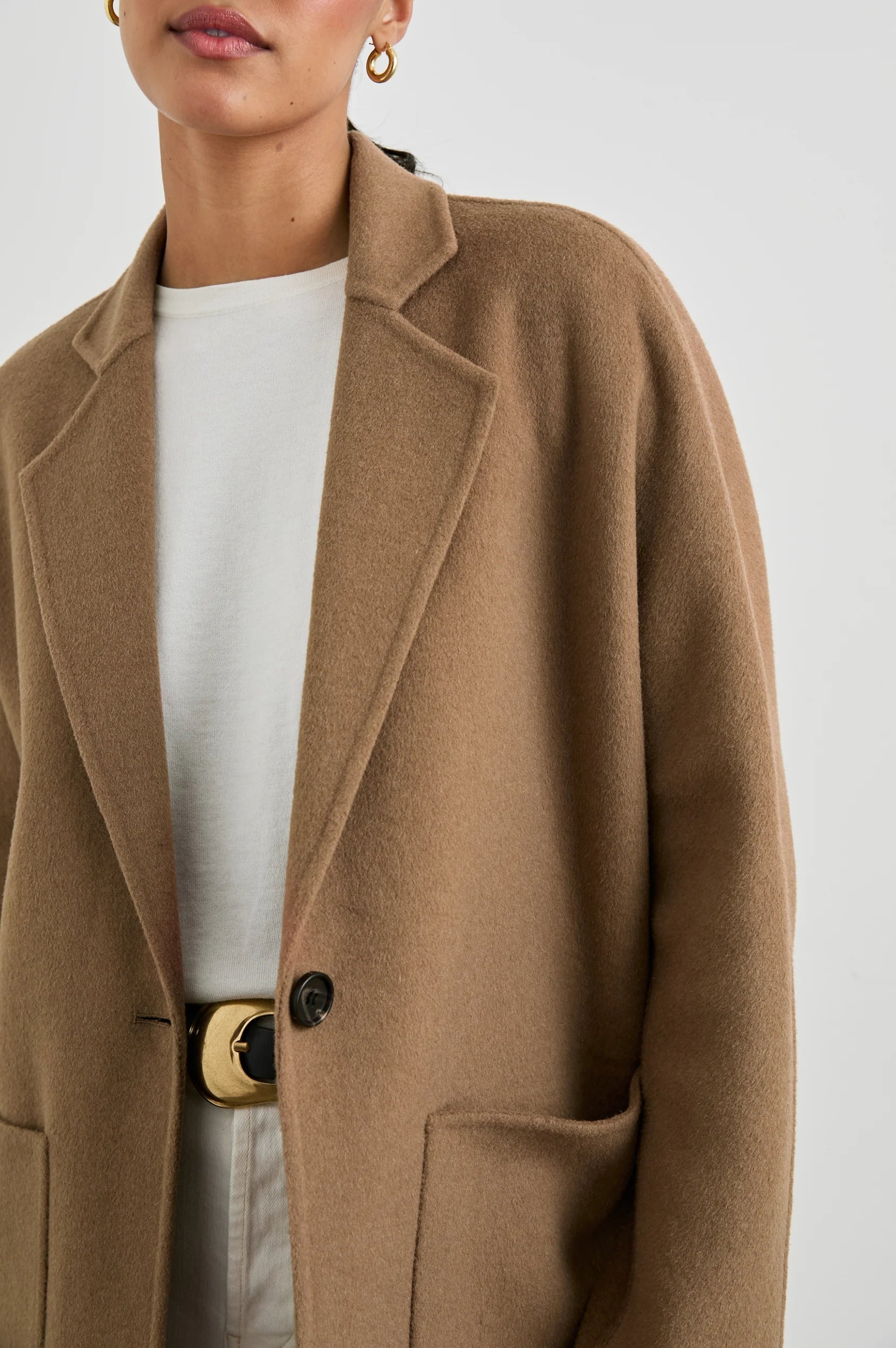 Everest Coat in Camel