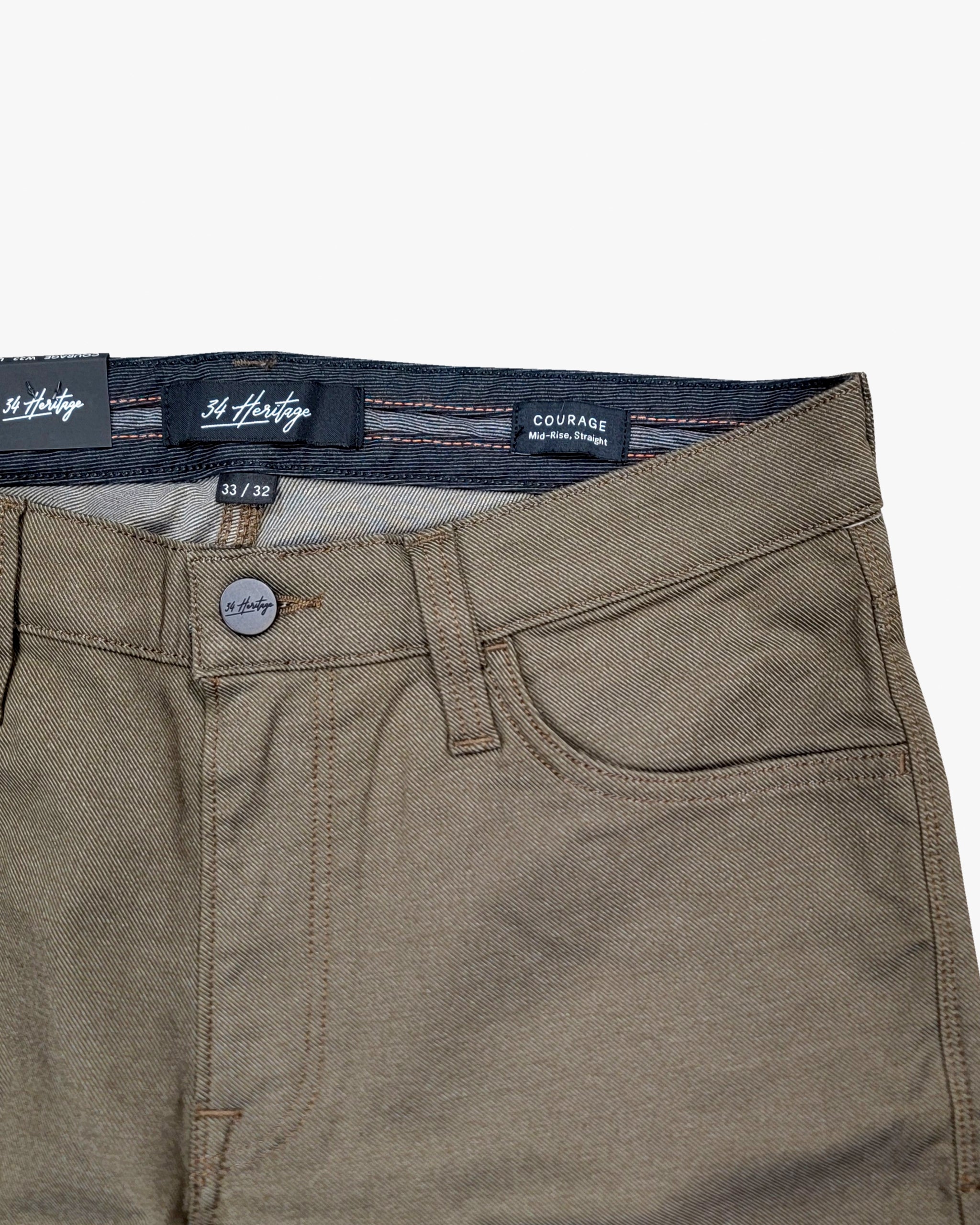 Courage Casual Pant in Espresso CoolMax