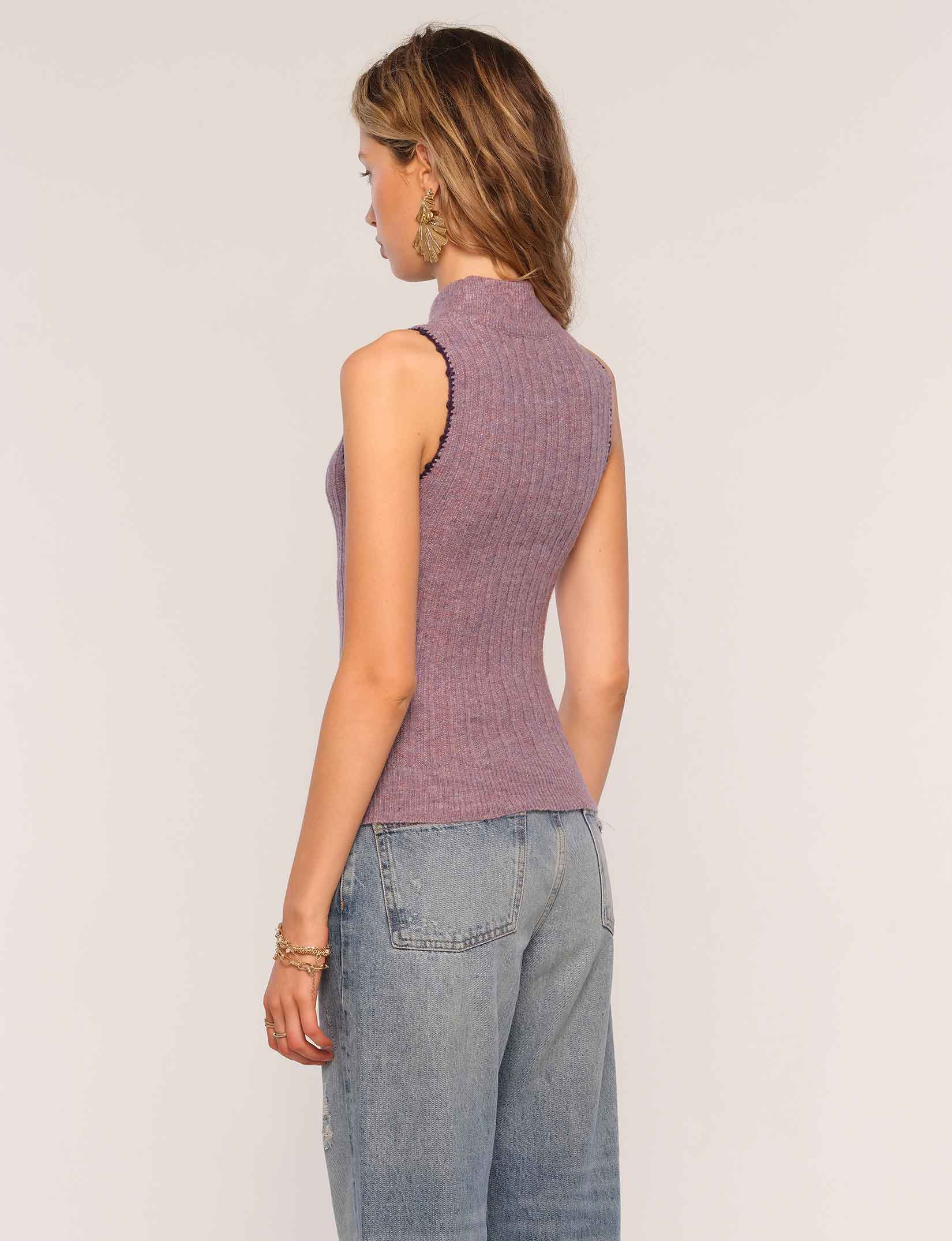 Louisa Top in Lilac