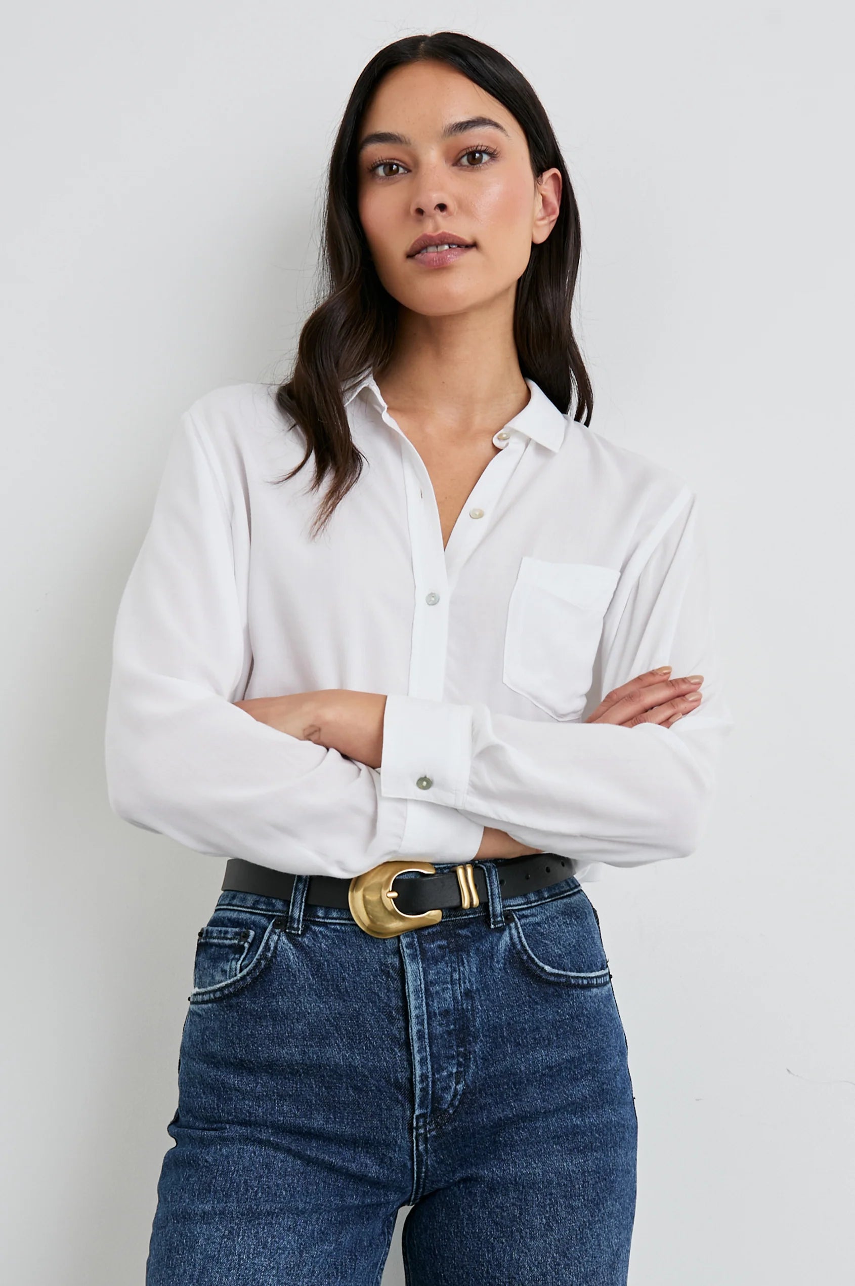 Wren Blouse in White