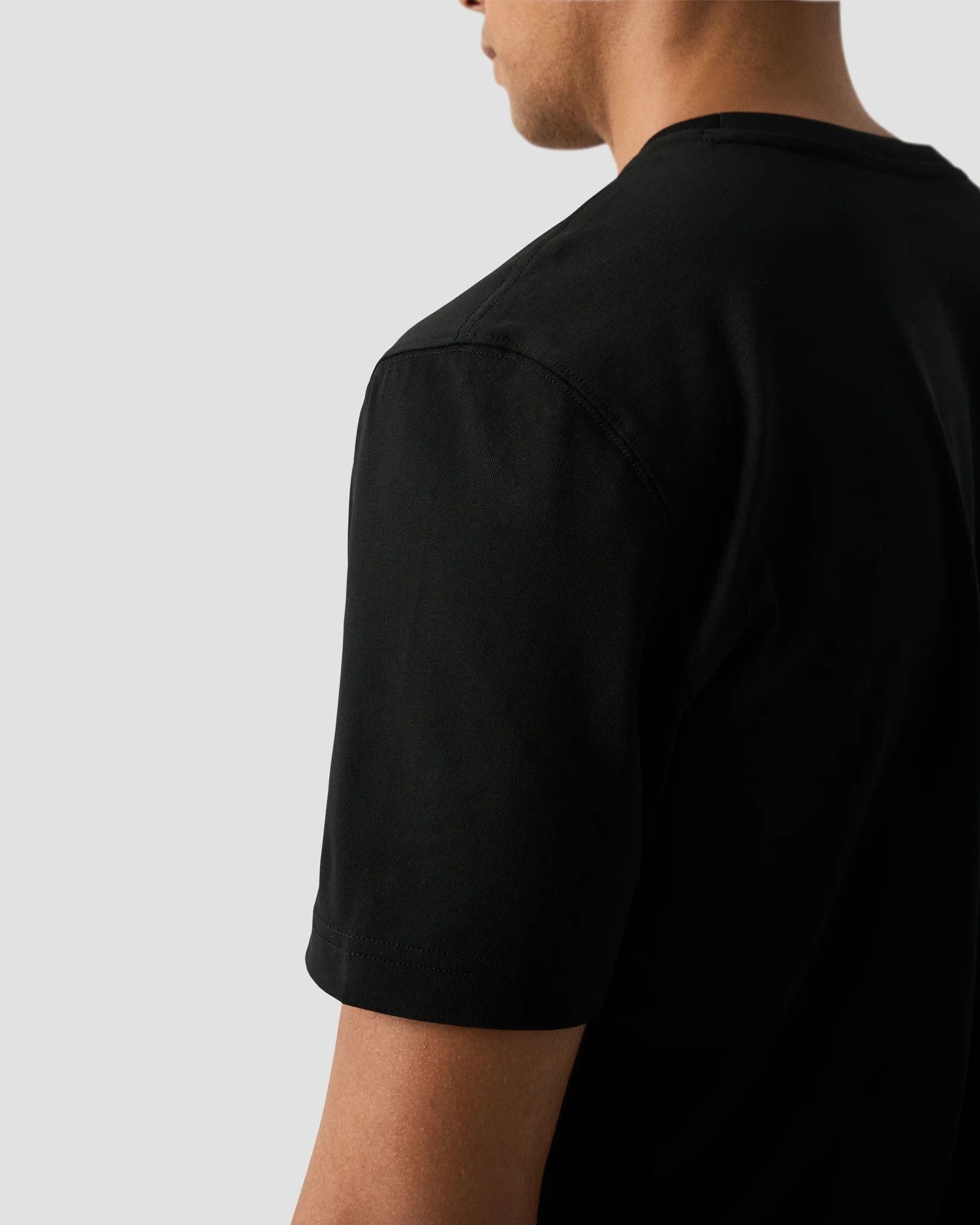 Solid Supima T-Shirt in Black