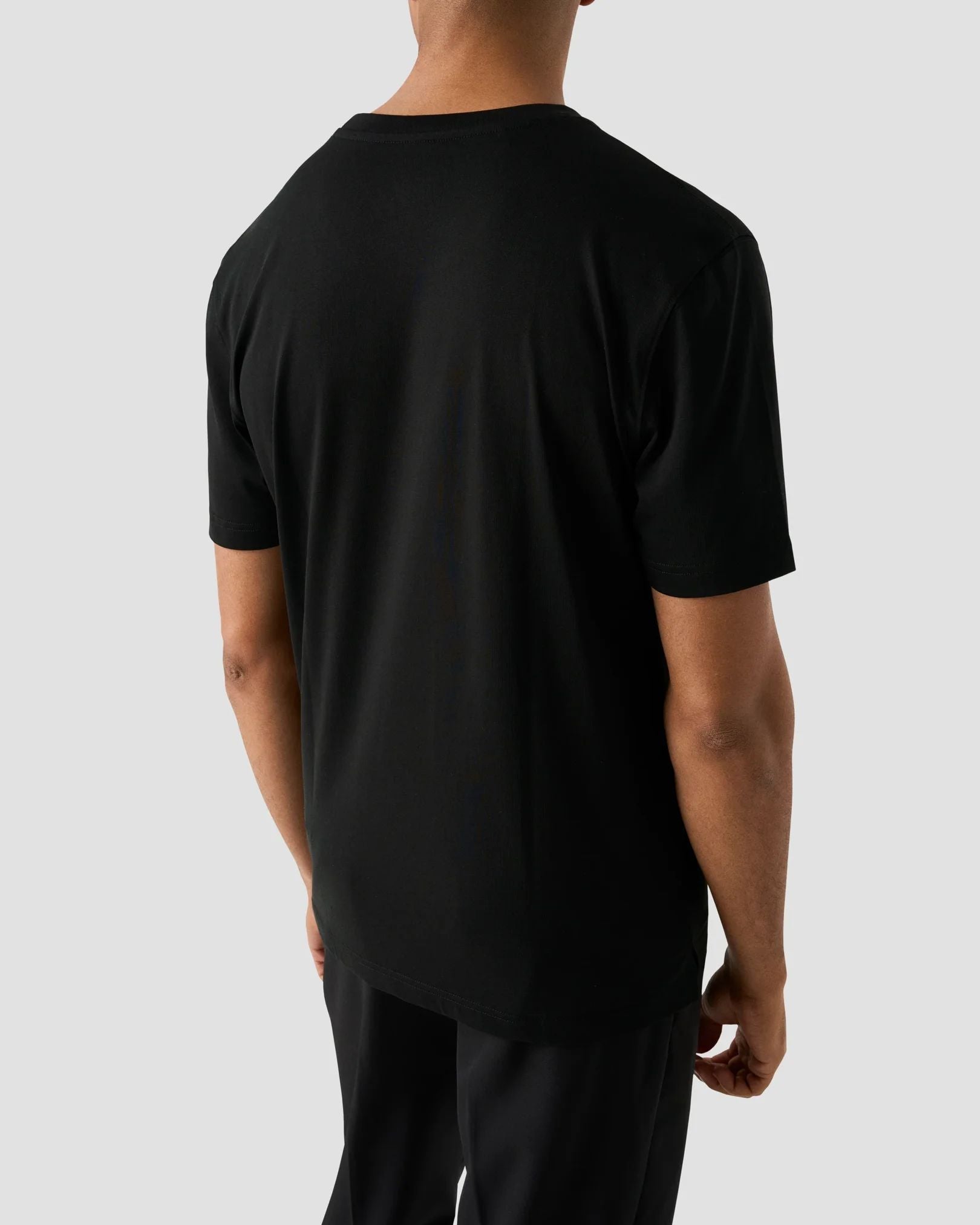 Solid Supima T-Shirt in Black