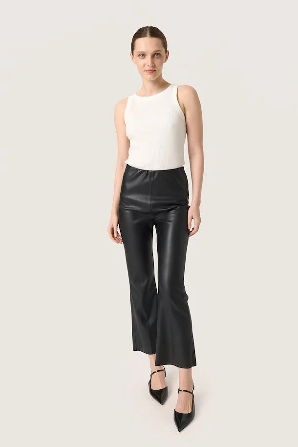 Kaylee Kickflare Trousers in Black