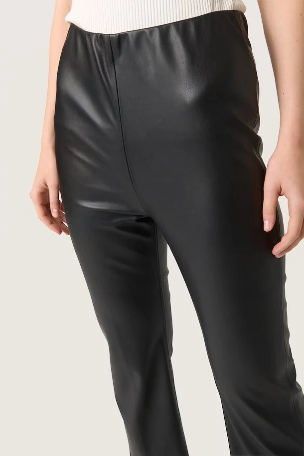 Kaylee Kickflare Trousers in Black