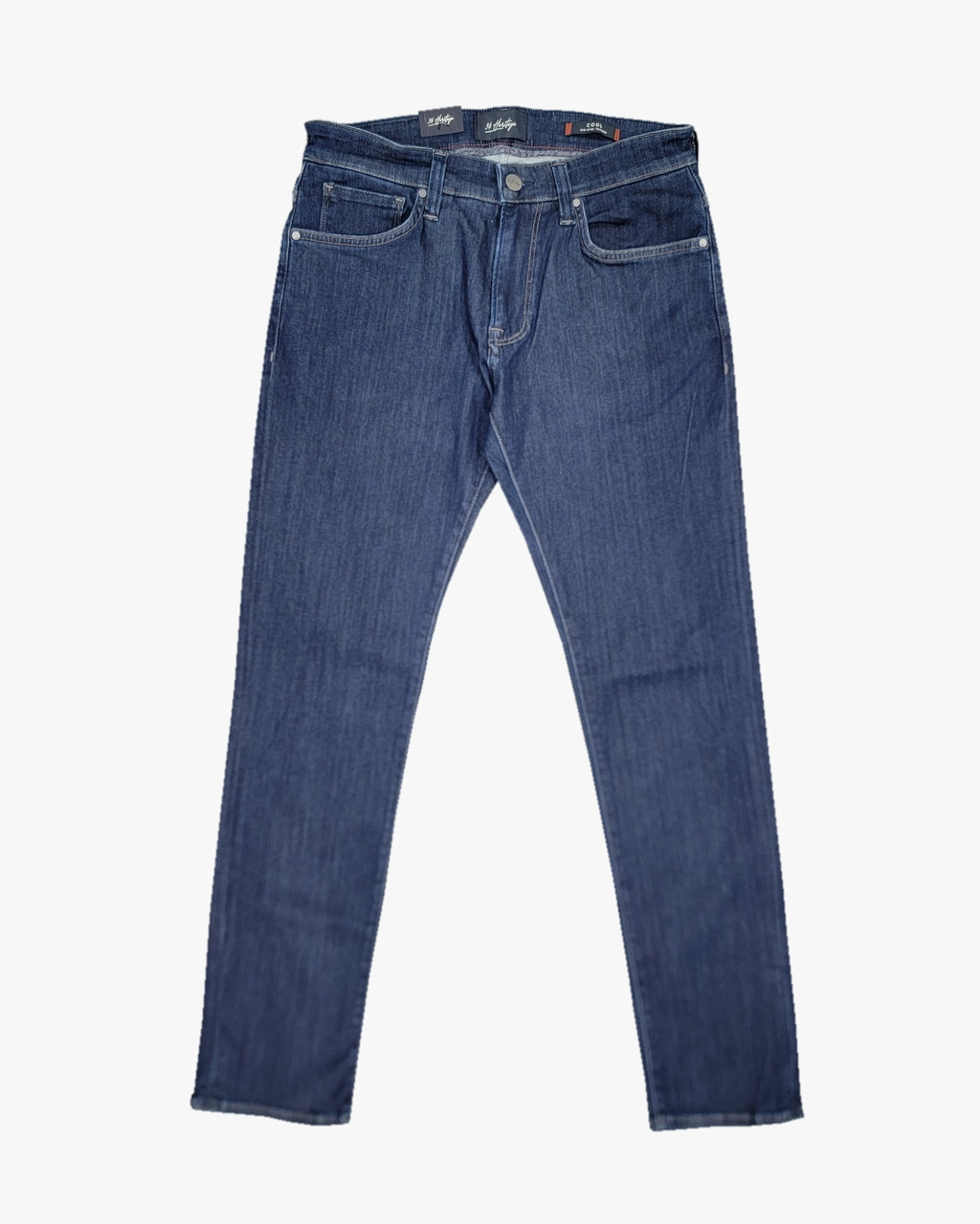 Cool Tapered Leg Jean in Deep Blue Refined