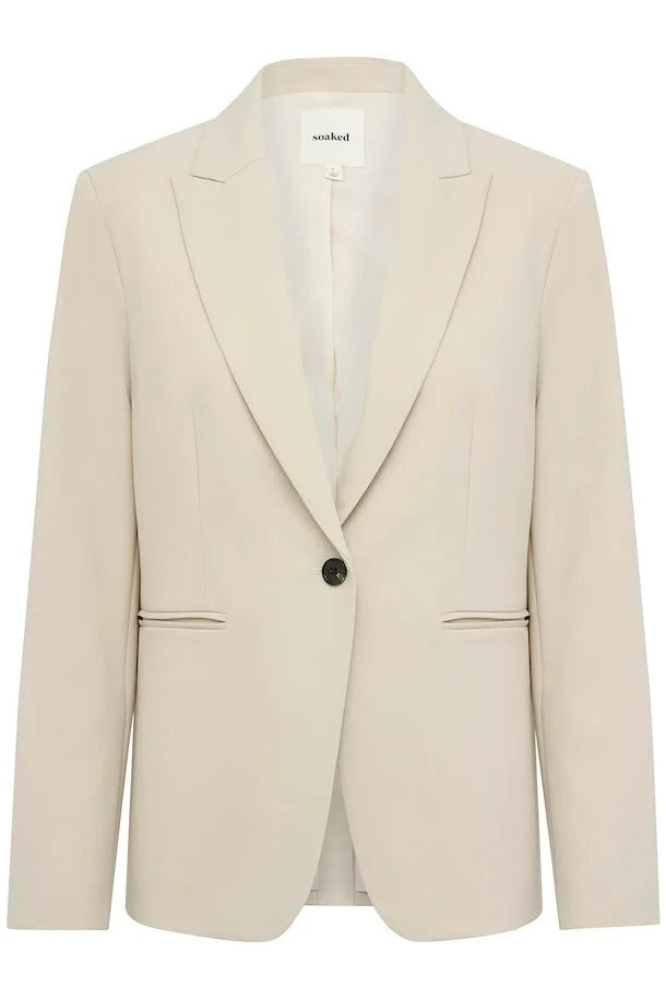 Corinne Blazer in Oatmeal