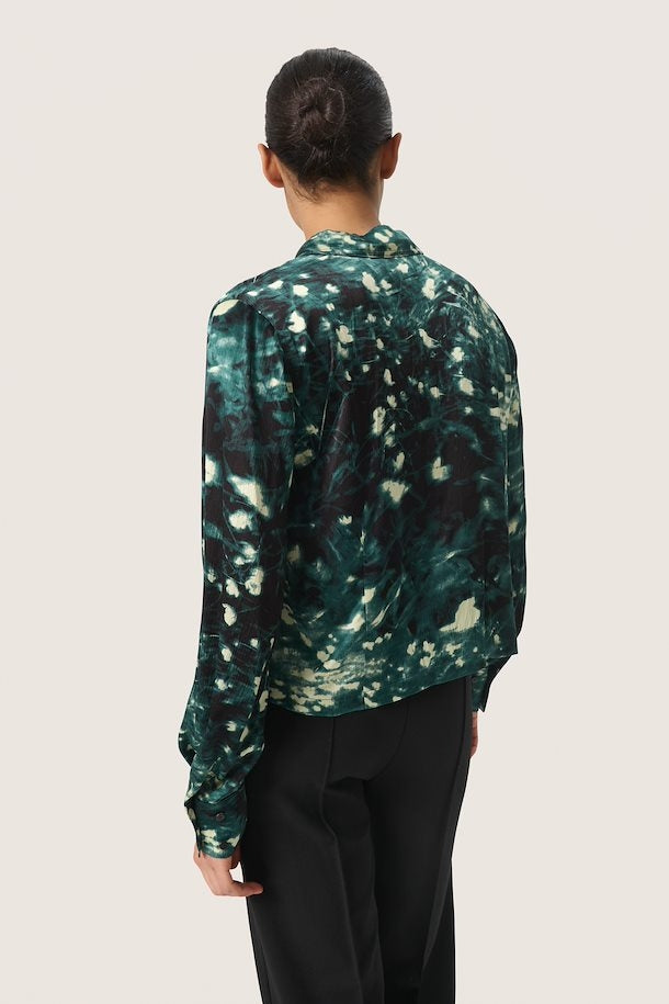 Miria Shirt in Rain Forrest Splash Print