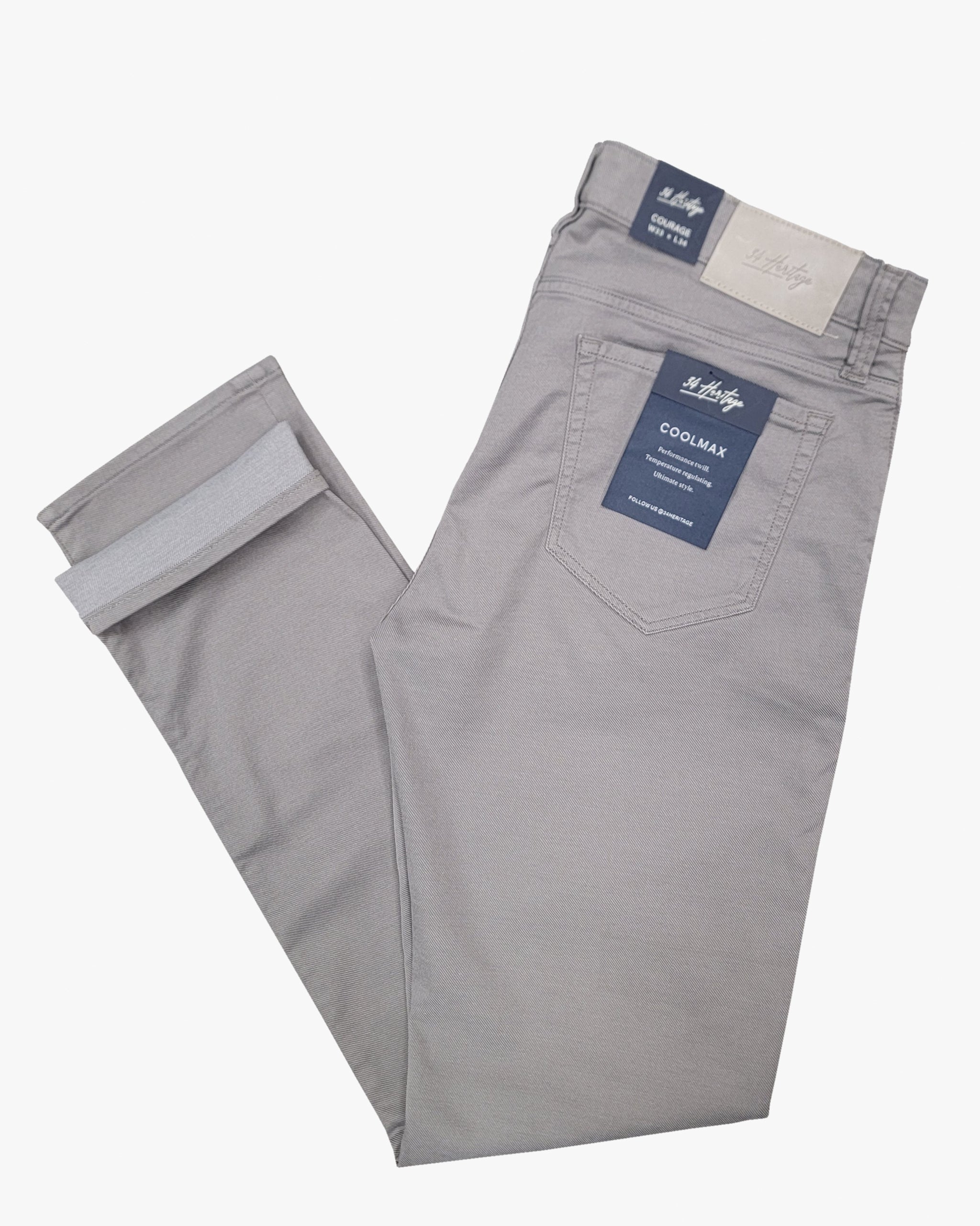 Courage Casual Pant in Taupe Coolmax