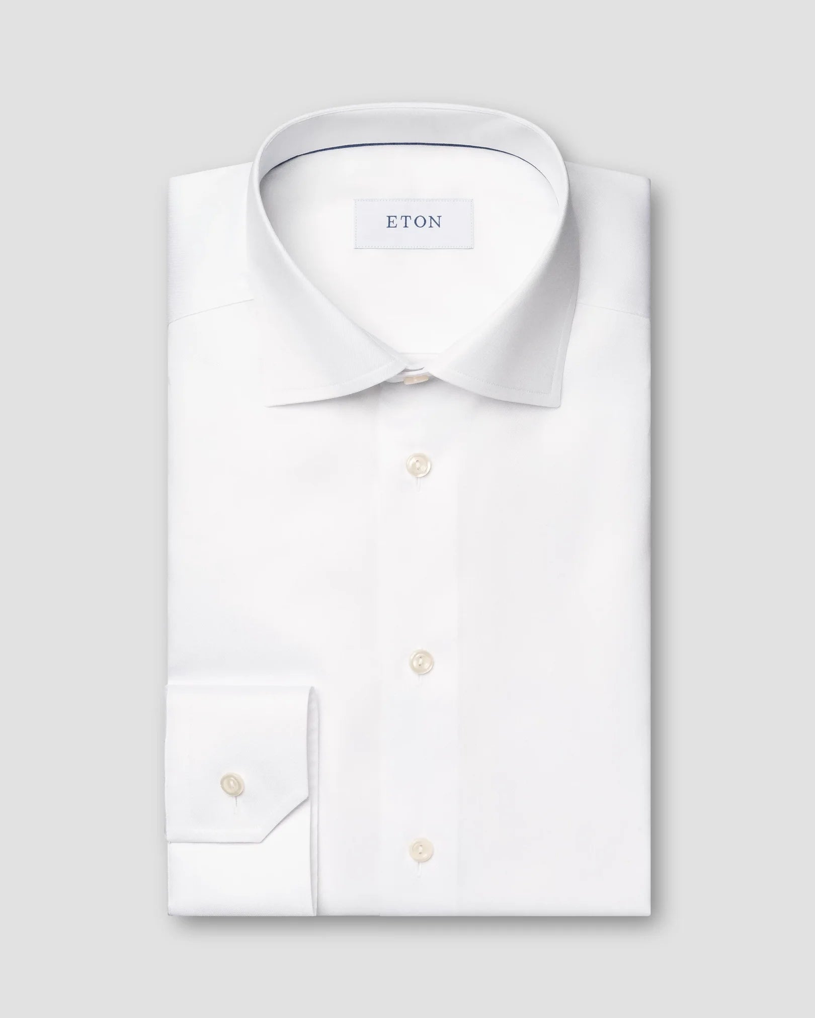 Signature Twill Contemporary Fit Dress Shirt in White